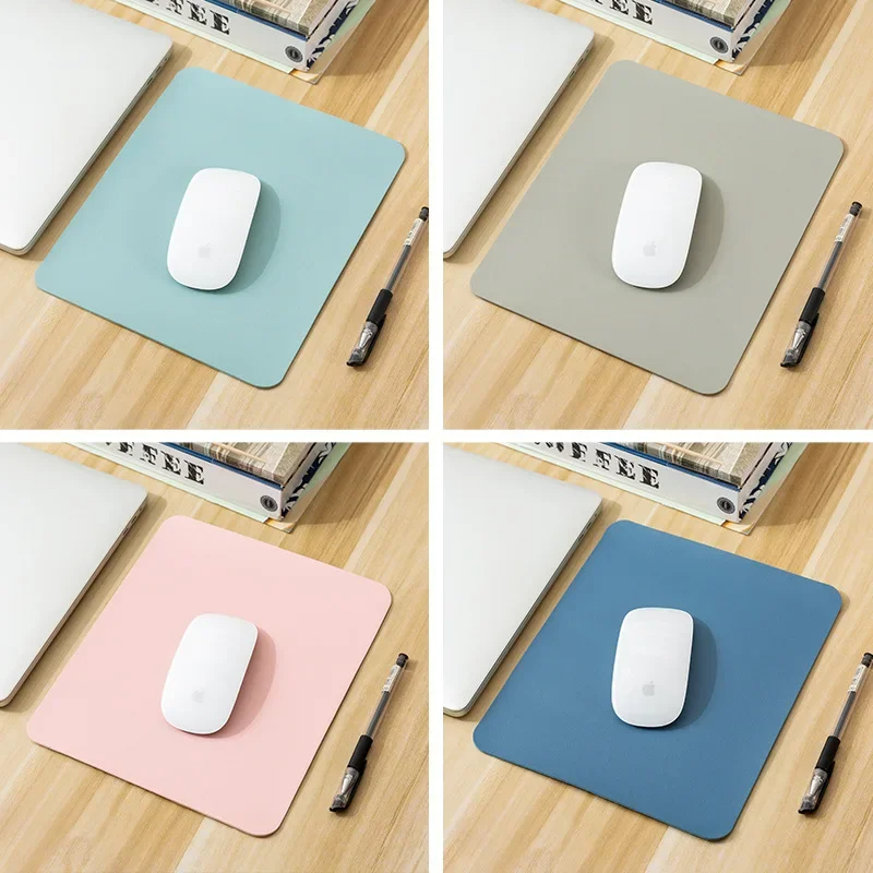 แผ่นรองเมาส์ PU ขนาดเล็ก1ชิ้นแ - Laptop Mouse บทวิจารณ์และราคา