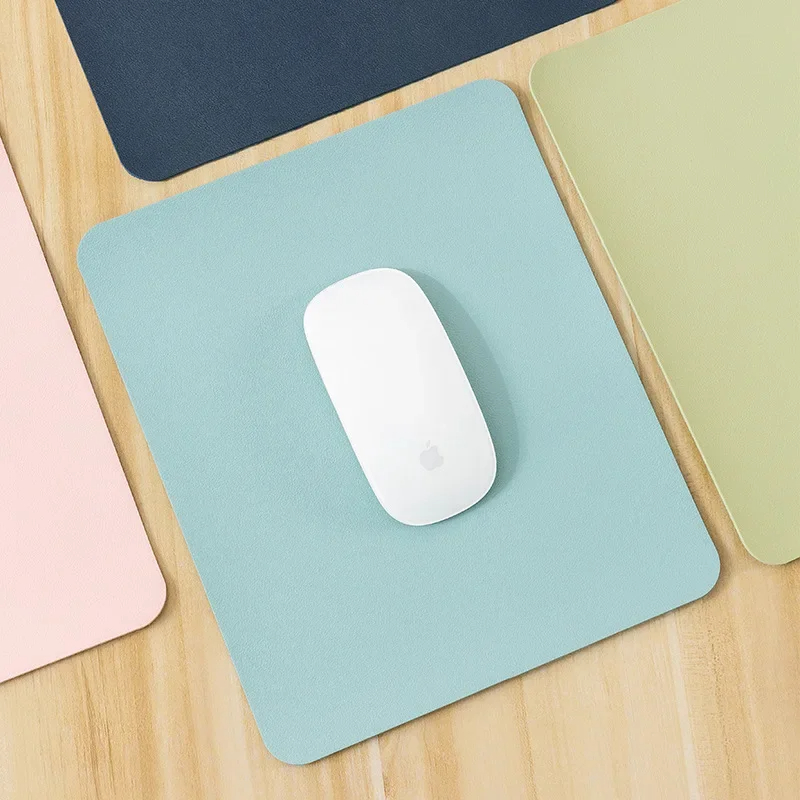 แผ่นรองเมาส์ PU ขนาดเล็ก1ชิ้นแ - Laptop Mouse บทวิจารณ์และราคา